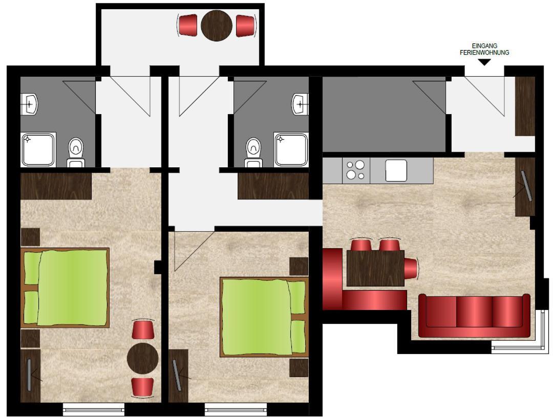 Apartmán Chasa Monthani Ischgl Exteriér fotografie